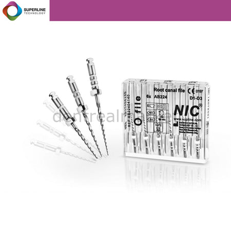 Superline Nic O-File Retreatment File Gold