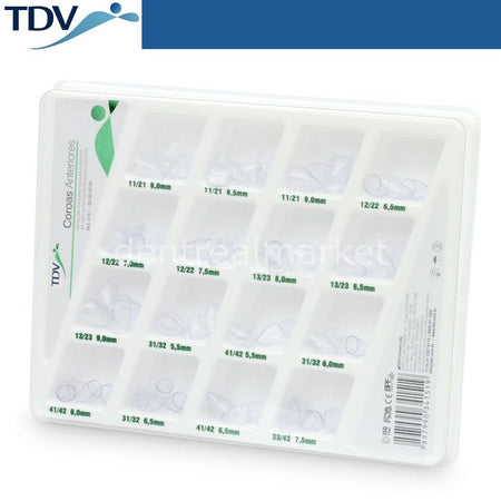 TDV Dental Transparent Strip Crown Anterior Set — Pediatric