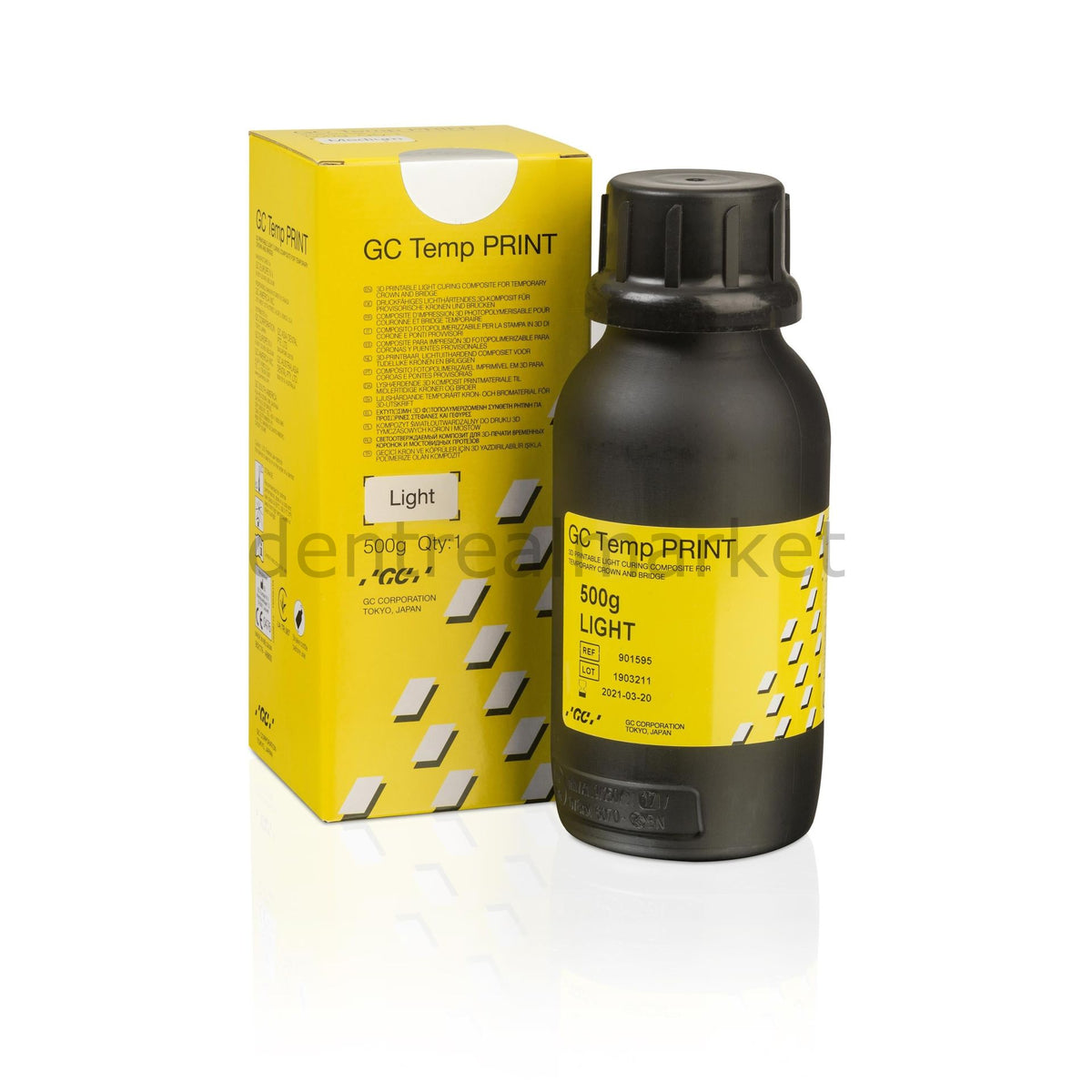 Gc Dental Temp Print Temporary 3D Printing Resin 500 g