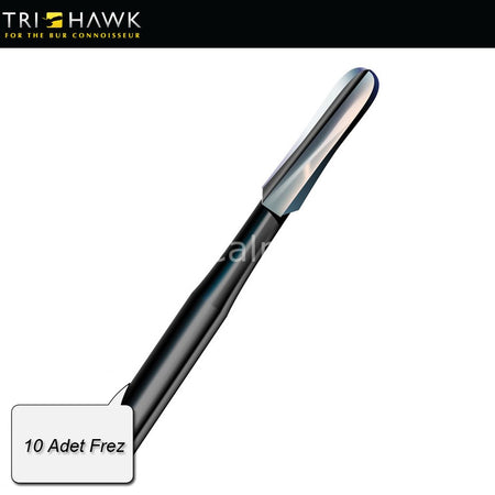 Tri Hawk Talon Bur Metal Crown Cutting Bur Pack of 10