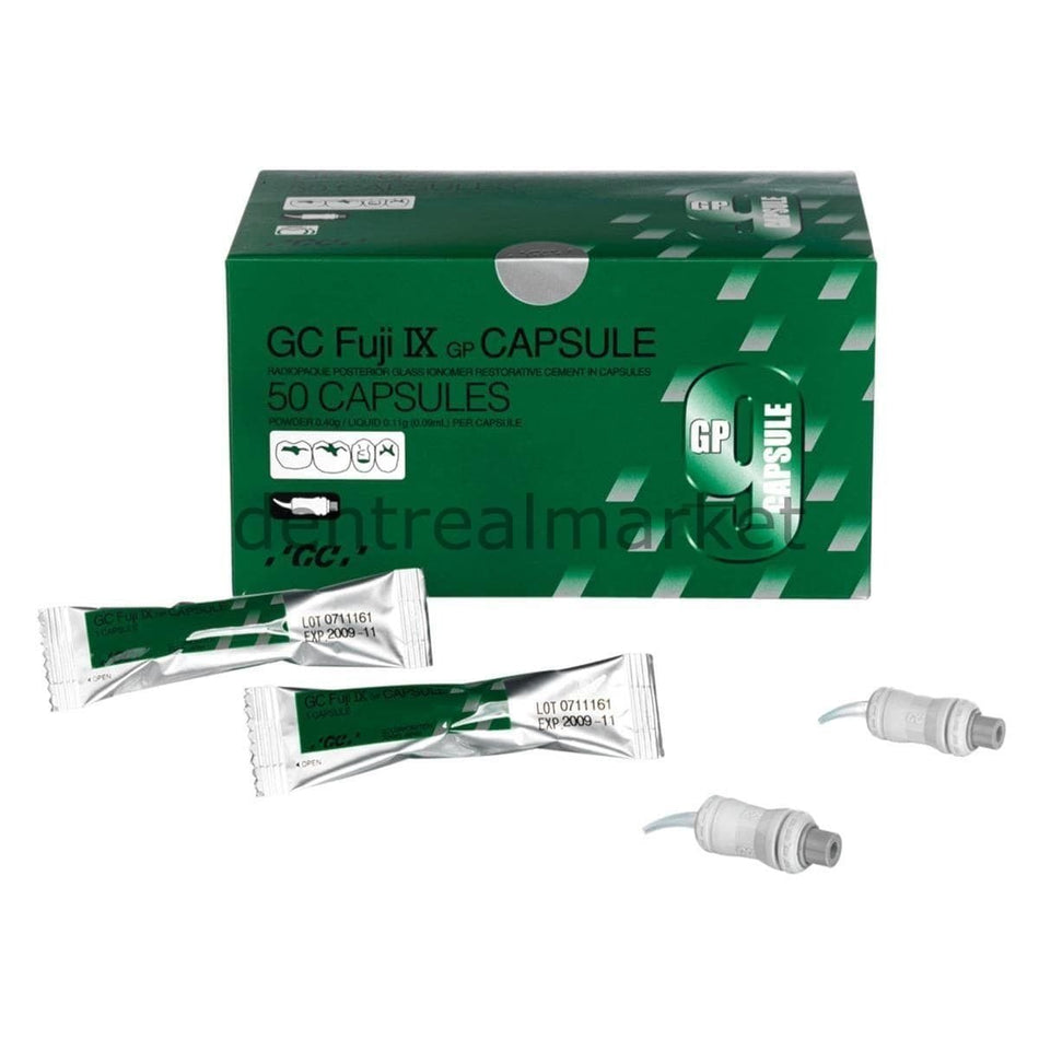 Gc Dental Fuji IX GP Capsule Self-Cure Glass Ionomer Restorative A1