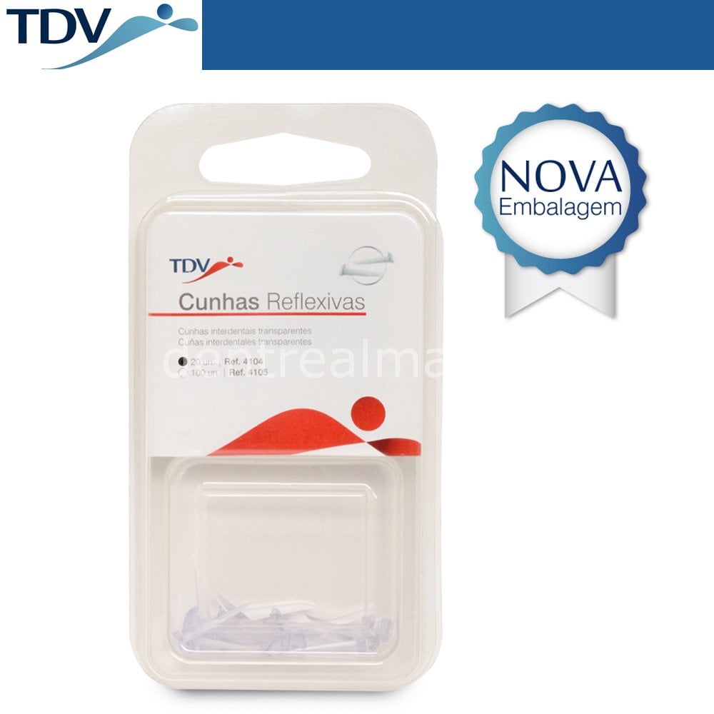 TDV Dental Transparent Wedge Pack of 100