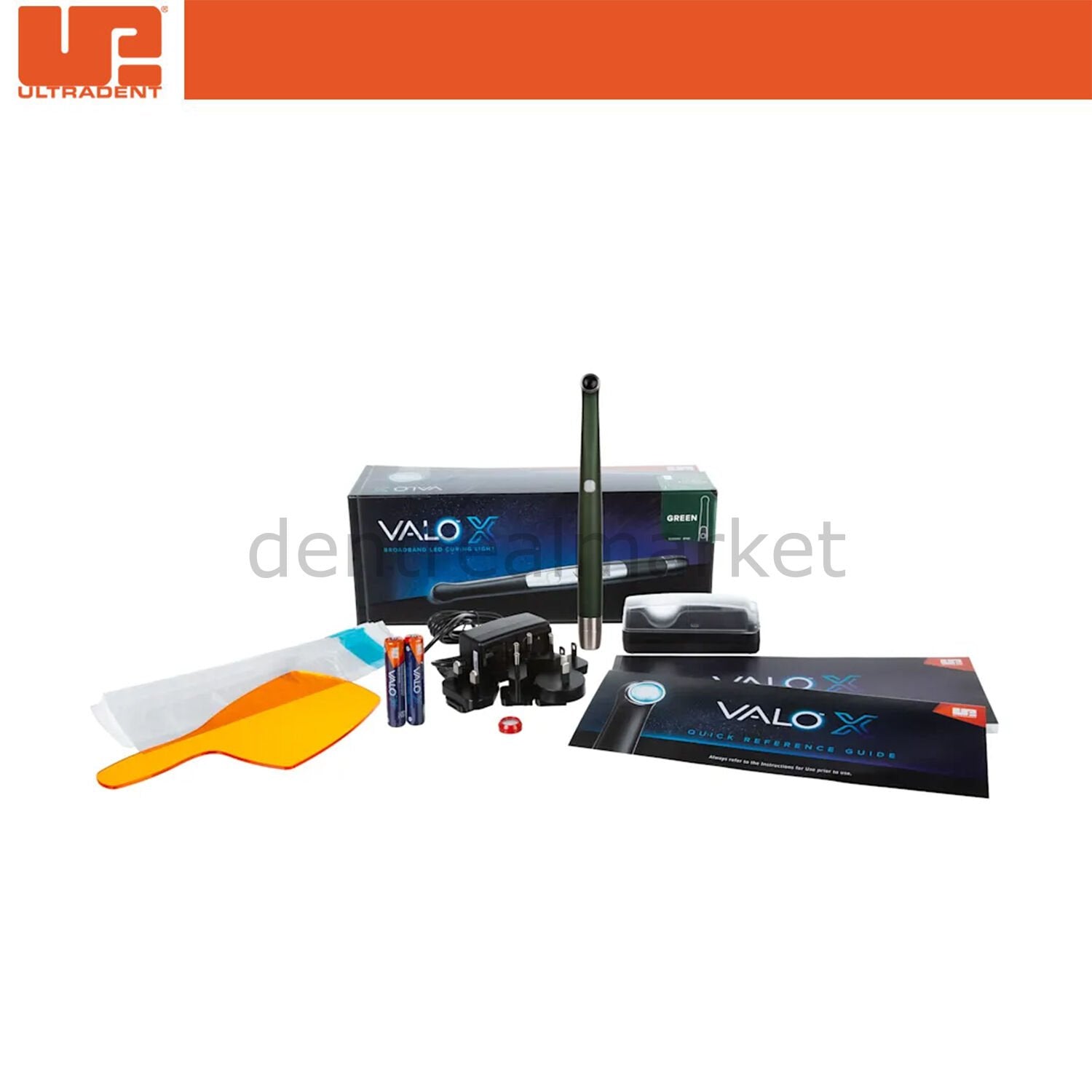 Ultradent VALO X Nebula Green LED Curing Light Device