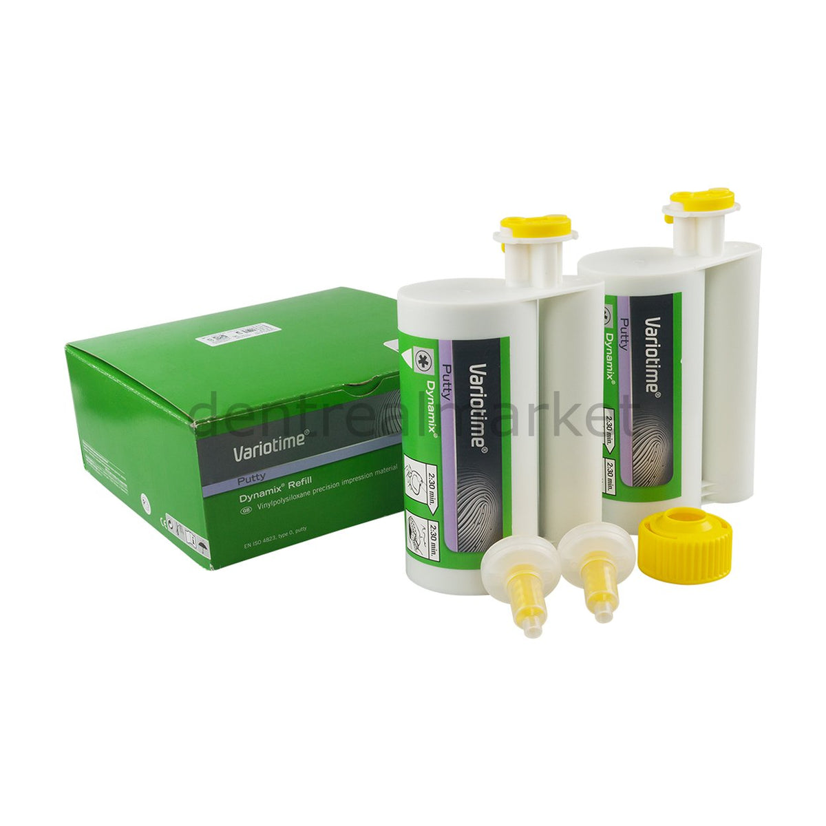 Kulzer Variotime Dynamix Putty Impression Material 2 x 380 ml