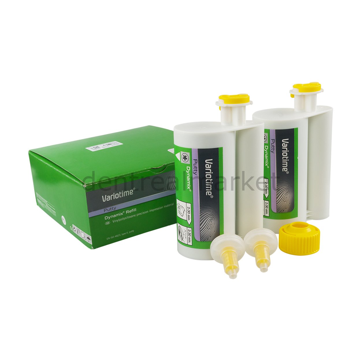 Kulzer Variotime Dynamix Putty Impression Material 2 x 380 ml