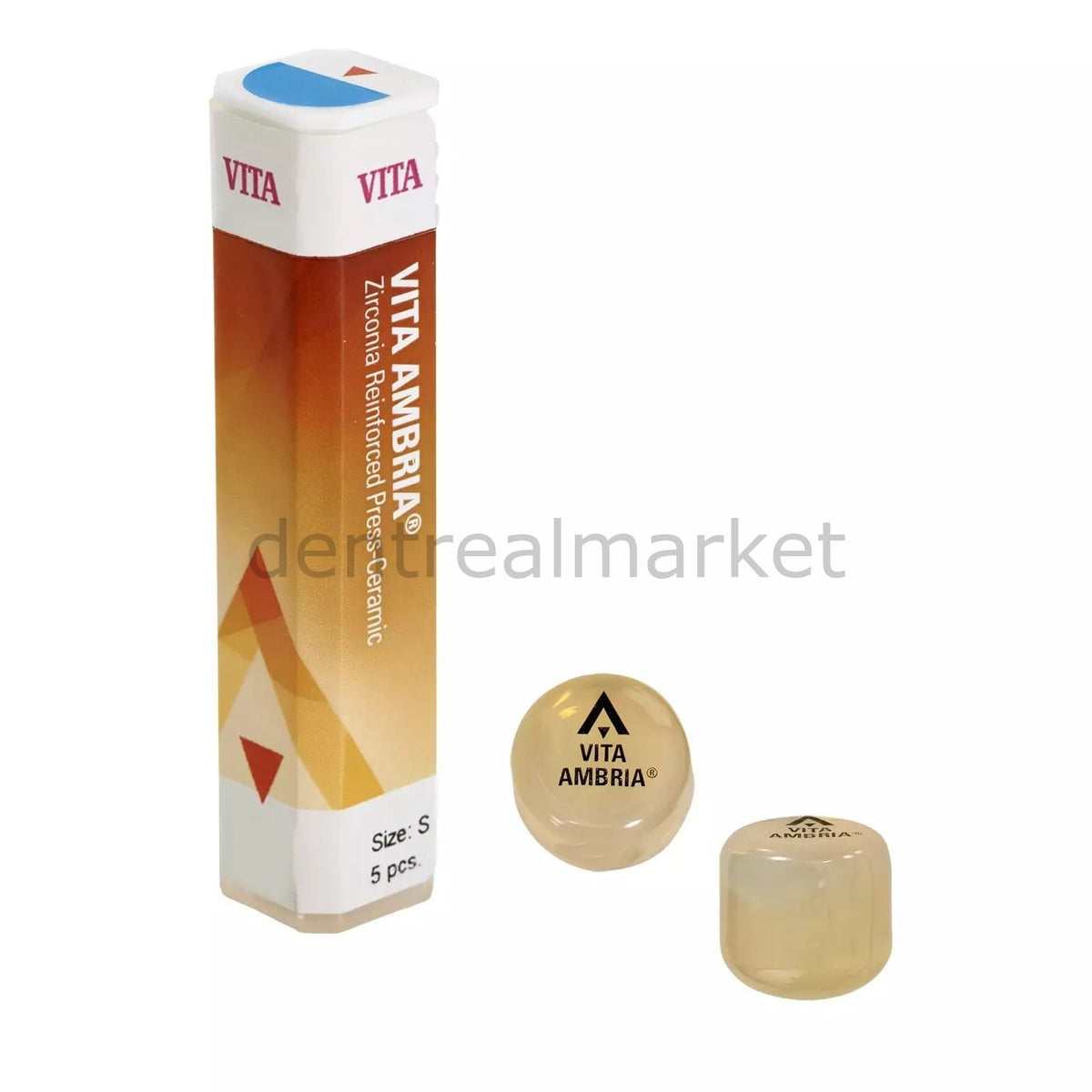Vita Ambria Ingot Pack of 5 - Zirconia-Reinforced Lithium Disilicate