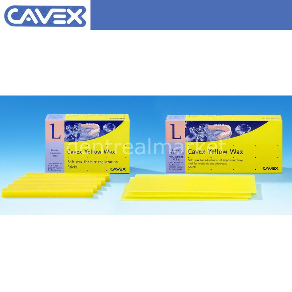 Cavex Yellow Wax Sticks