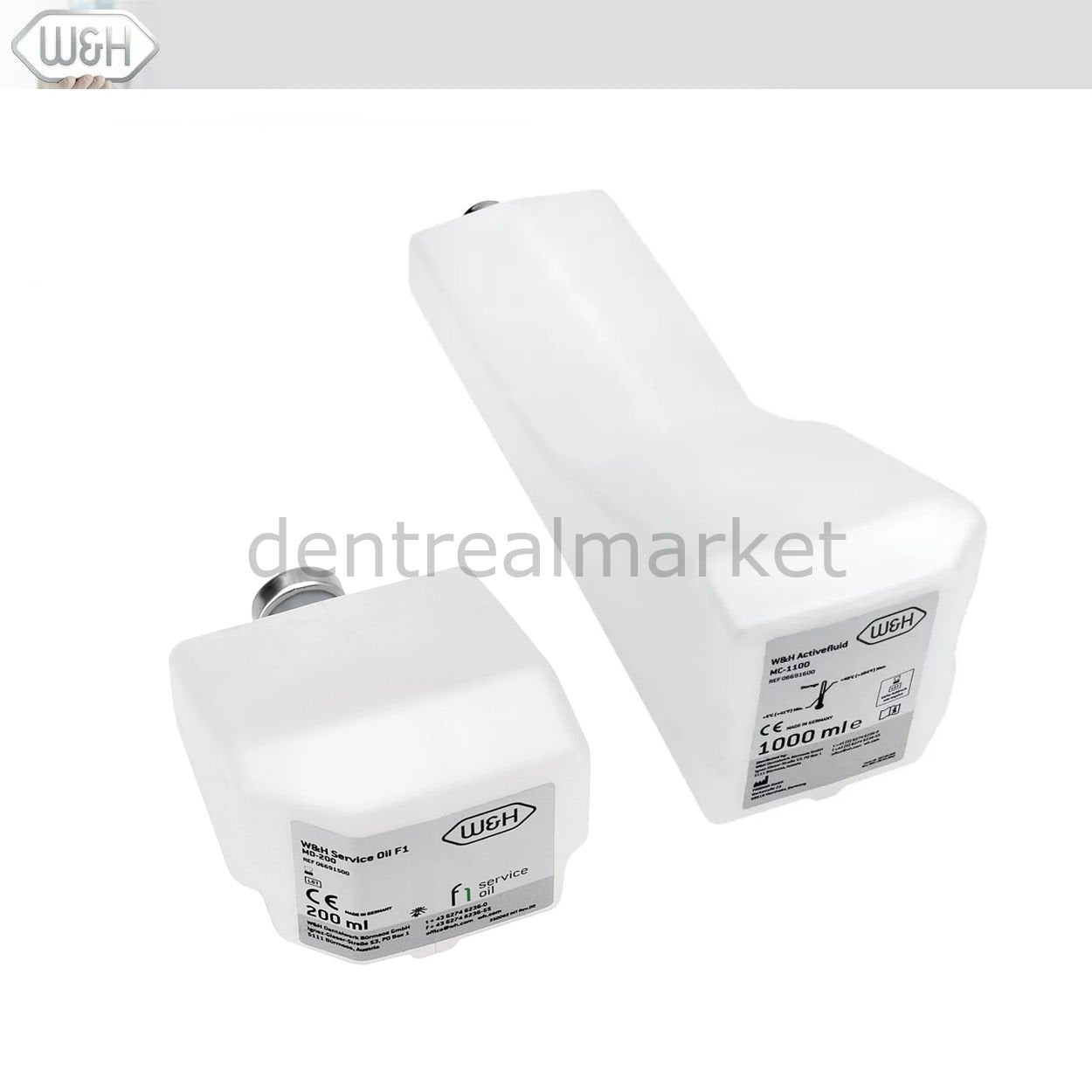 W&H Assistina 3x3 / 3x2 Cleaning Liquid and Service Oil
