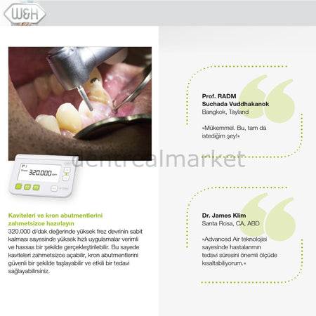 W&H Dental Primea Advanced Air Set (RK-97 L Ring LED)