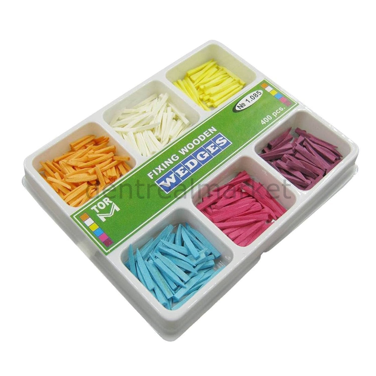 Tor Vm Anatomical Wooden Wedges 400 pcs — No. 1.085