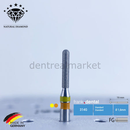 Frank Dental Zirconia Crown Cutter Bur Z880.C — FG