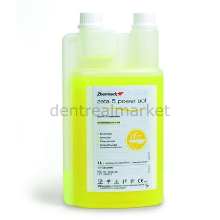 Zhermack Zeta 5 Power Concentrate Aspiration Disinfectant