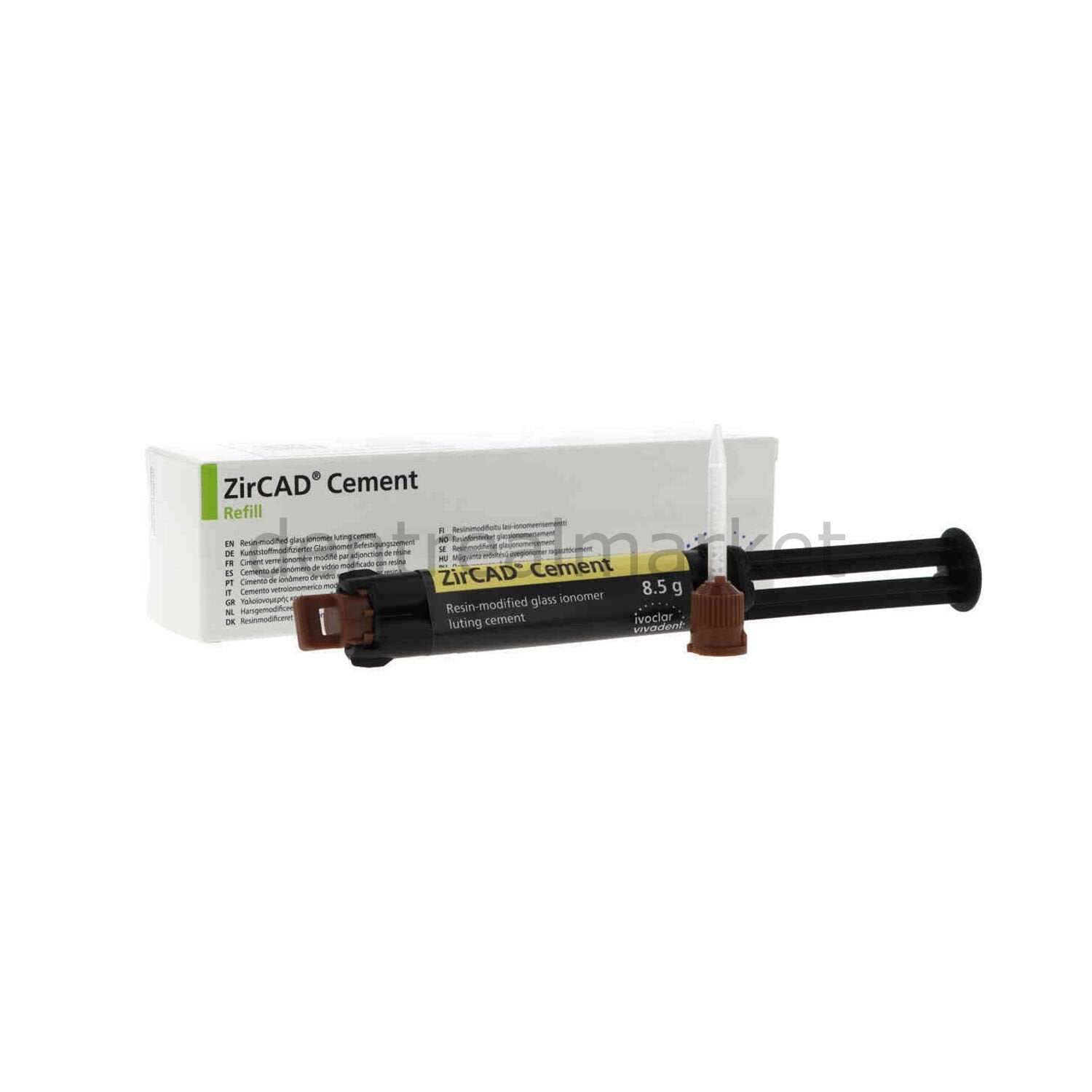 Ivoclar Vivadent ZirCAD Cement Glass Ionomer Cement Refill 8.5 g