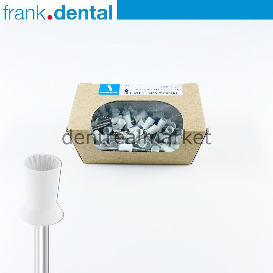 DentrealStore - Frank Dental Detertrage Polishing Rubber Soft - 100 pcs