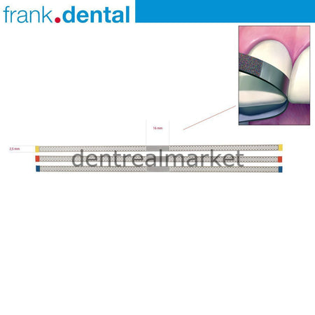DentrealStore - Frank Dental Interface Sander with Interproximal Holes 2.5 mm