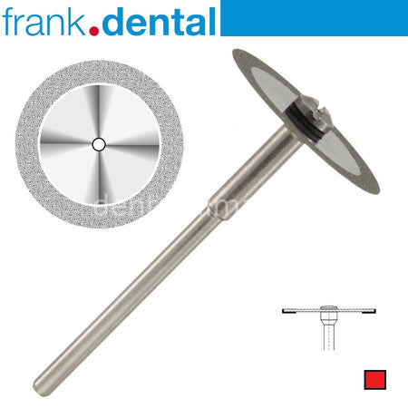 DentrealStore - Frank Dental Ortho Diamond Disc Interface Separe Single Sided Etching