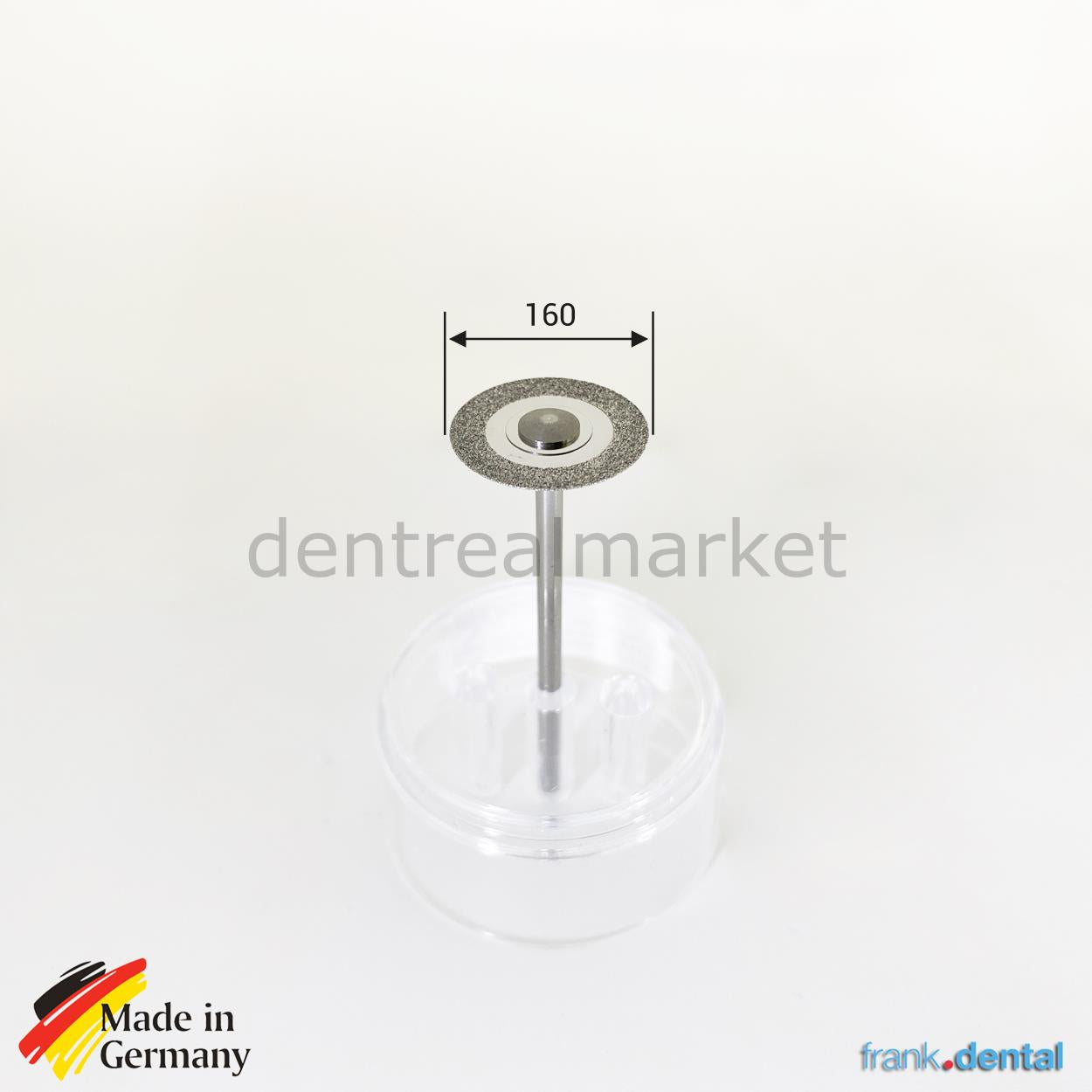 DentrealStore - Frank Dental Ortho Diamond Disc Interface Separe - 355 - 16mm Double Sided Etching