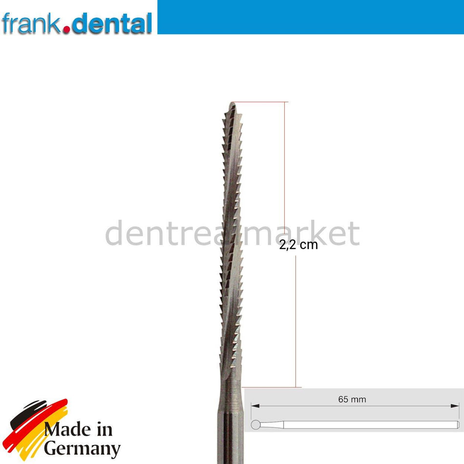 DentrealStore - Frank Dental Stainless Steel Lindemann Bone Cutter - S.168RF